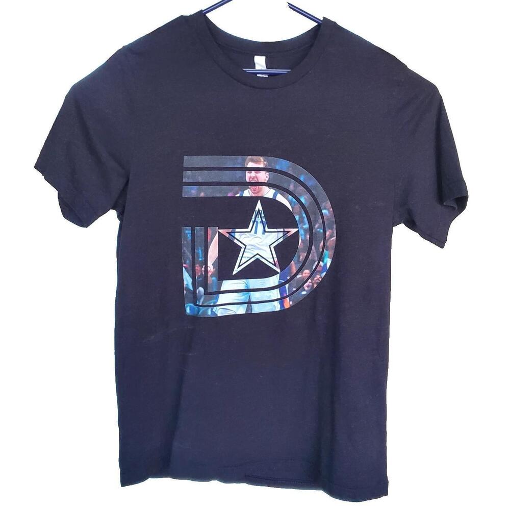 Unique Luka Doncic T Shirt Mens Ex Dallas Mavericks Star Black  Basketball Te